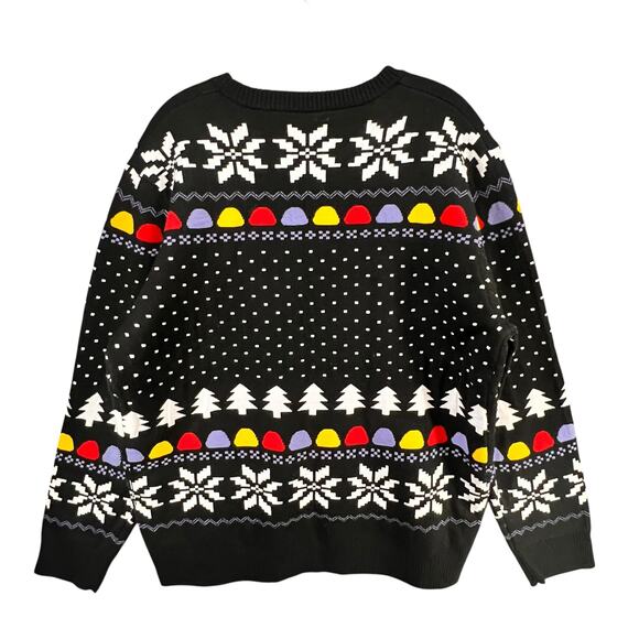 Dreamworks Shrek Ugly Christmas Sweater XL Black Not My Gumdrop Holiday Festive - Picture 4 of 12